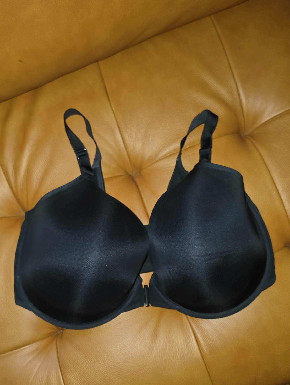 Torrid Curve 360 Back Smoothing  Lightly Lined Black T-Shirt Bra 38h